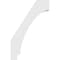 Ekena Millwork 3 1/2-in. W x 22-in. D x 34-in. H Imperial Architectural Grade PVC Knee Brace BRCP035X22X34IMP - alternate 5